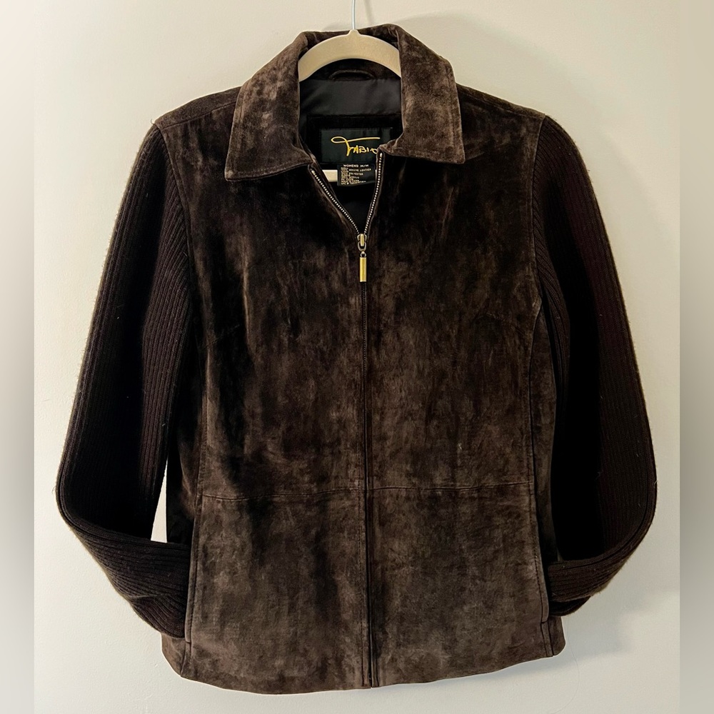 Fabio Leather Jacket Sweater